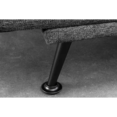 Canapé-lit tissu texturé moderne 195 cm 3 places – JAZZ