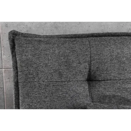 Canapé-lit tissu texturé moderne 195 cm 3 places – JAZZ