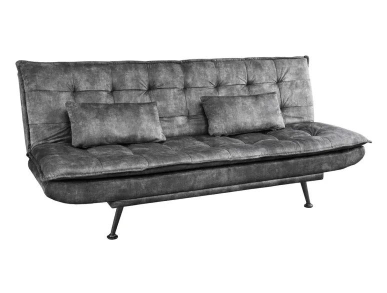 Canapé-lit velours moderne 195 cm 3 places – JAZZ