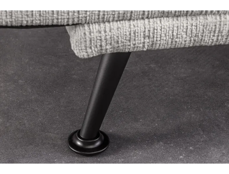 Canapé-lit chenille moderne 195 cm 3 places – JAZZ