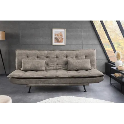 Canapé-lit en microfibre moderne 195 cm 3 places – JAZZ 2