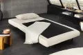 Fauteuil-lit SMART compact 100 cm – Velours côtelé, sans accoudoirs