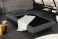 Fauteuil convertible 100 cm compact – canapé lit 1 place gain de place | Decozzia