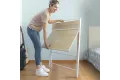 Bureau Pliable avec Étagère Intégrée — Sans Montage | Decozzia
