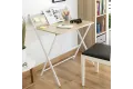 Bureau Pliable avec Étagère Intégrée — Sans Montage | Decozzia