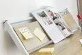 Bureau pliable petit espace | Bureau gain de place sans montage – Decozzia