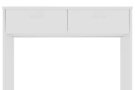 Bureau Blanc 80x40x75 cm 2