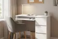 Bureau Blanc 90x45x76 cm Aggloméré