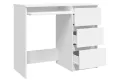 Bureau Blanc 90x45x76 cm Aggloméré