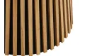 Table à manger ronde bois Ø120 cm OSAKA – table ronde chêne naturel design minimaliste gain de place