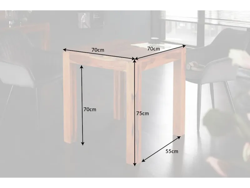 Table en bois massif| La force du design, la douceur du foyer.