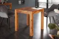Table salle à manger carrée en bois massif 70cm