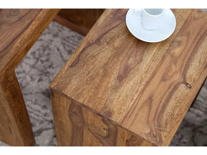 Table basse gigogne| La force du design, la douceur du foyer.