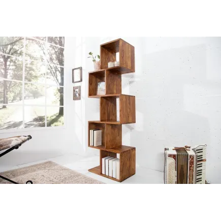 Étagère bibliothéque en bois massif 150 cm