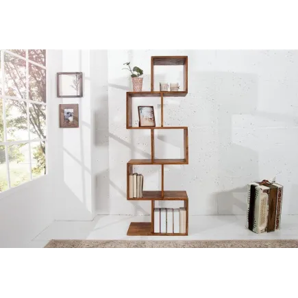 Étagère bibliothéque en bois massif 150 cm 2