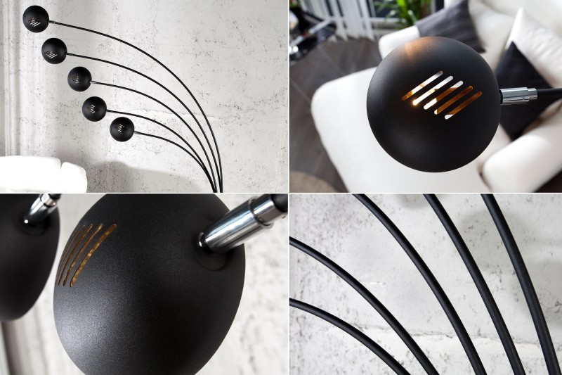 Lampadaires arc| La force du design, la douceur du foyer.