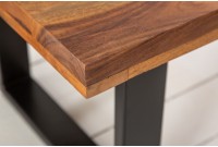 Table basse en bois massif de 100cm coloris naturel Table basse en bois massif de 100cm coloris naturel