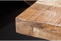 Table en bois massif| La force du design, la douceur du foyer.