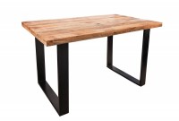 Table en bois massif| La force du design, la douceur du foyer.
