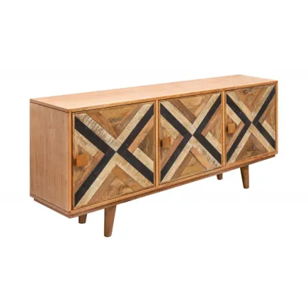 Bahut design de 160 cm coloris naturel