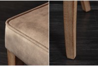 Chaises capitonnées| La force du design, la douceur du foyer.