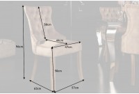 Chaises capitonnées| La force du design, la douceur du foyer.