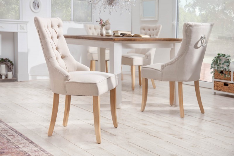 Chaises capitonnées| La force du design, la douceur du foyer.