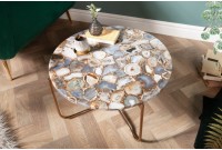 Table basse ronde| La force du design, la douceur du foyer.